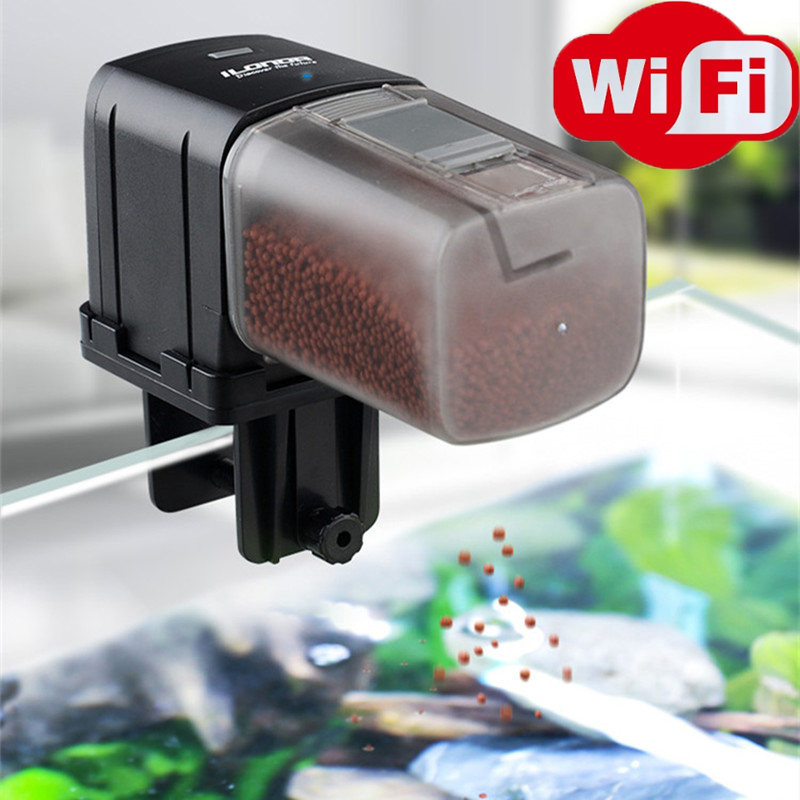 Aquarium Fish Auto Feeder - Akıllı WiFi Balık Besleyici Uzaktan Kumanda