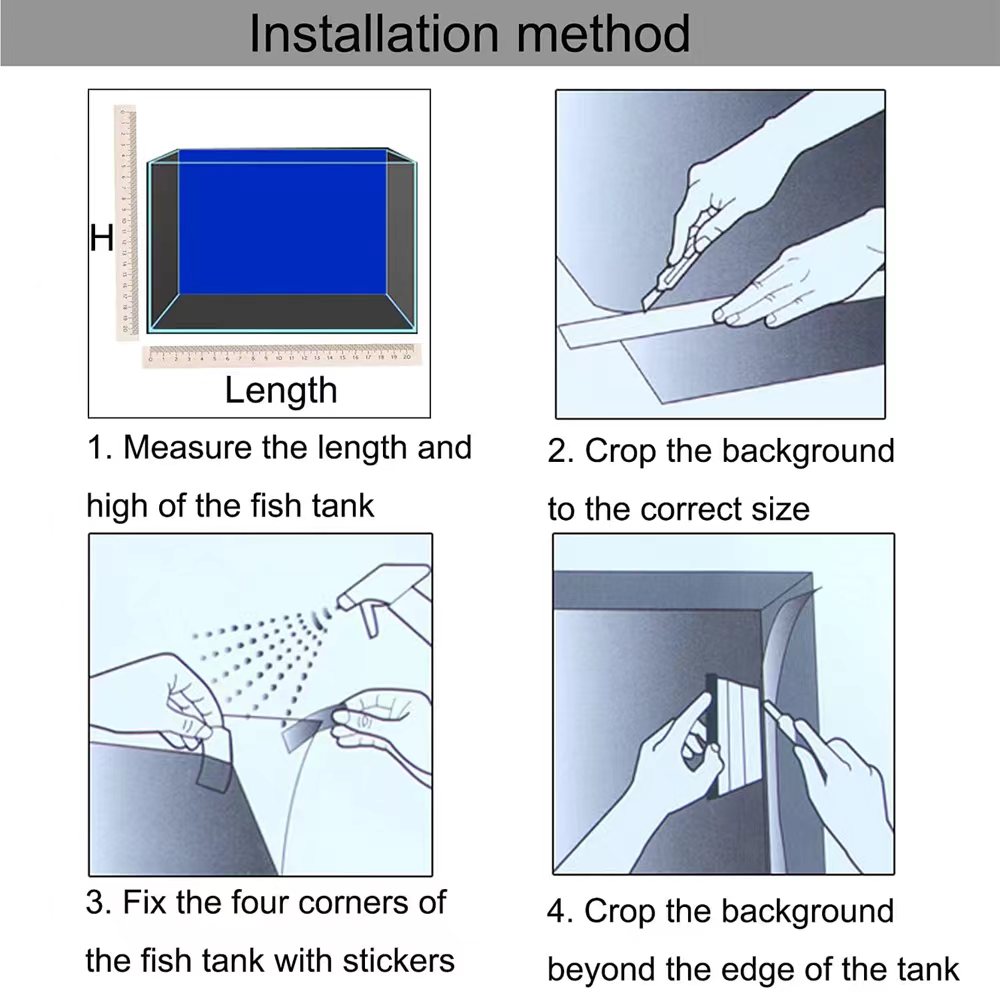 Akvaryum için arka plan 3d Eti - Aquarium Fish Wallpaper incelemesi ve fiyatı