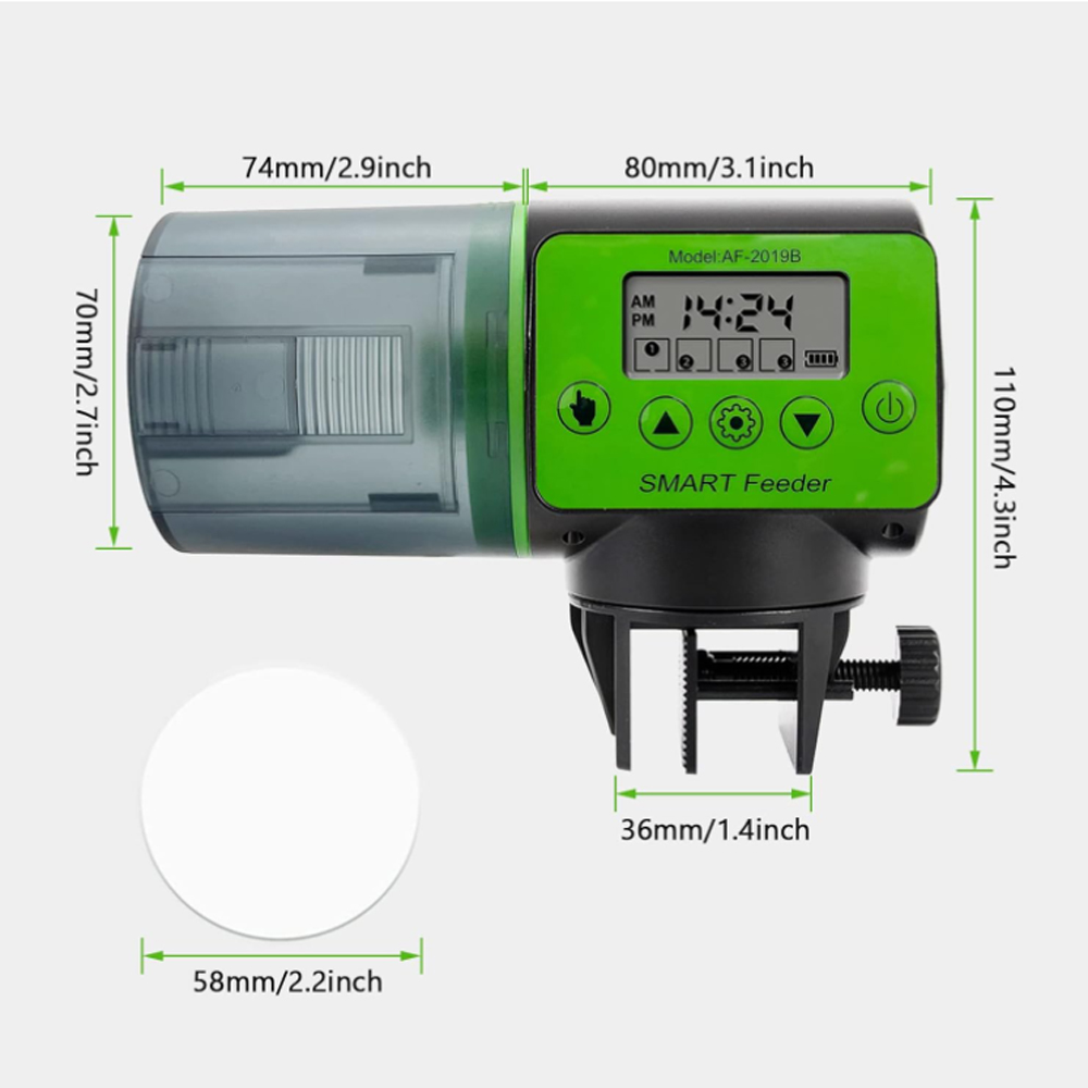 Otomatik balık tankı besleyici - Aquarium Fish Auto Feeder incelemesi ve fiyatı