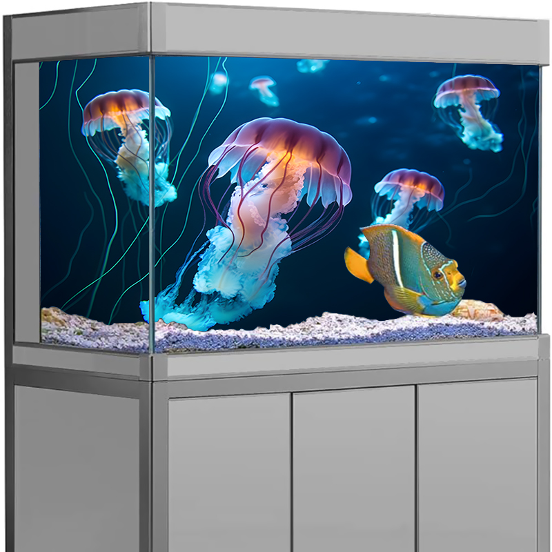 Balık Tankı Dekor Akvaryum Ark - Aquarium Fish Wallpaper incelemesi ve fiyatı