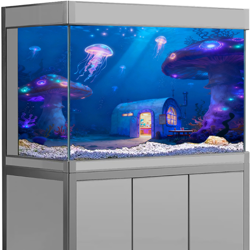 Balık Tankı Dekor Akvaryum Ark - Aquarium Fish Wallpaper incelemesi ve fiyatı