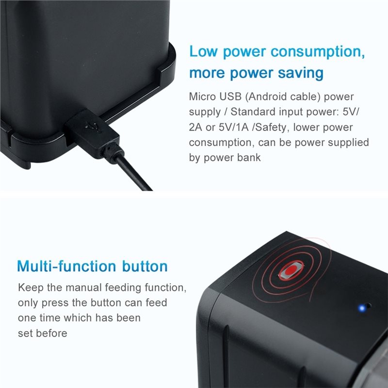 ABGH-Wifi Akıllı Akvaryum Besl - Aquarium Fish Auto Feeder incelemesi ve fiyatı