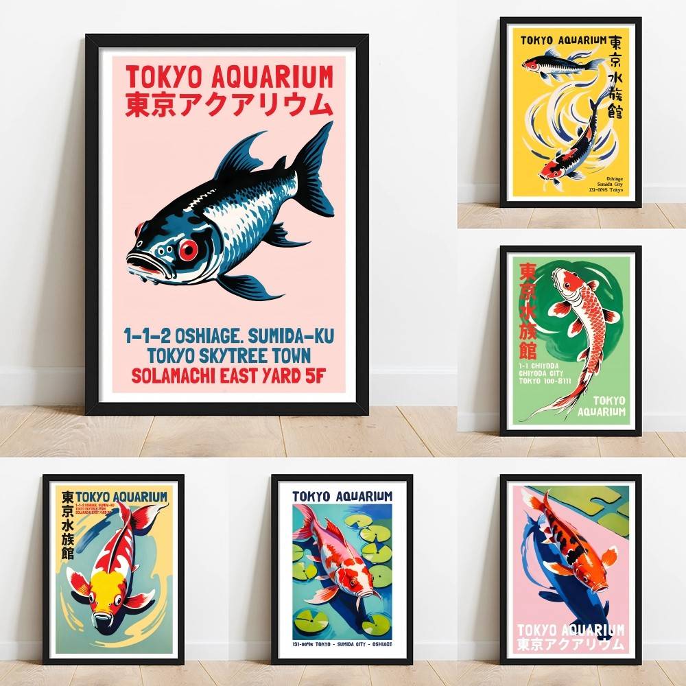 Tokyo Akvaryumu Koi Balık Kağı - Aquarium Fish Wallpaper incelemesi ve fiyatı
