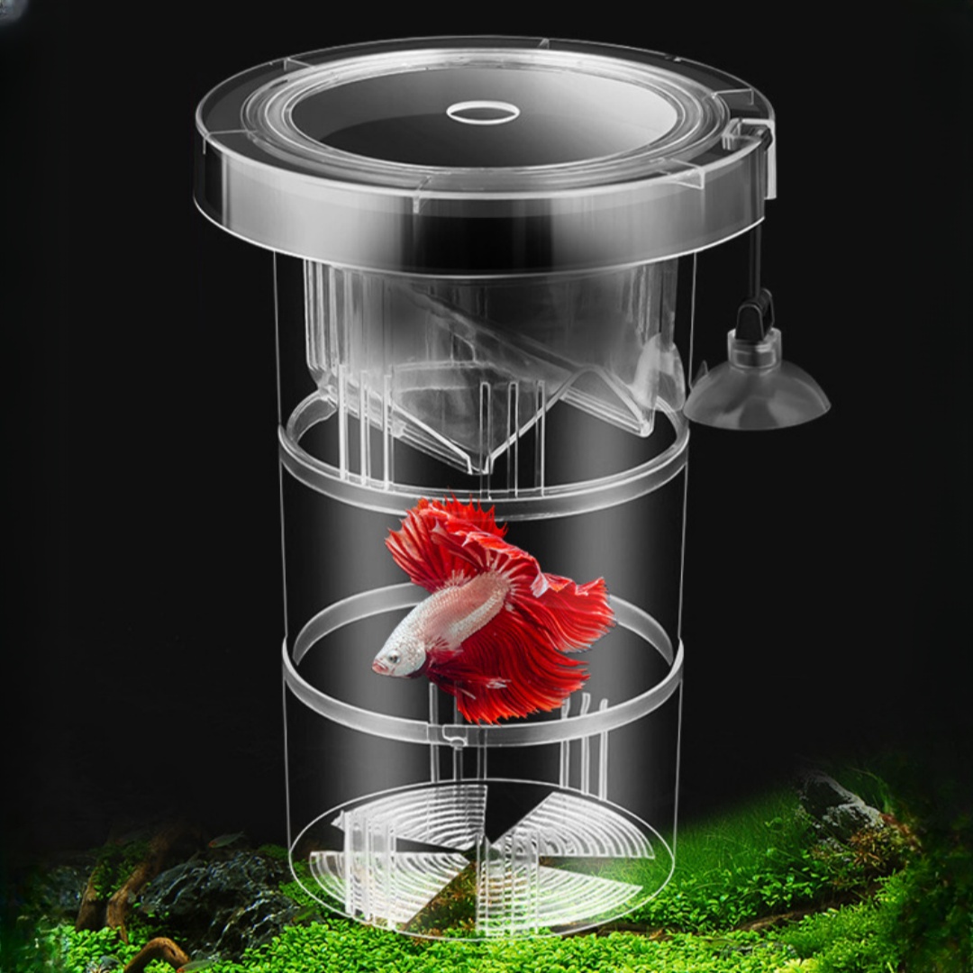 Akrilik Yüzen Balık Yetiştirme - Aquarium Fish Auto Feeder incelemesi ve fiyatı