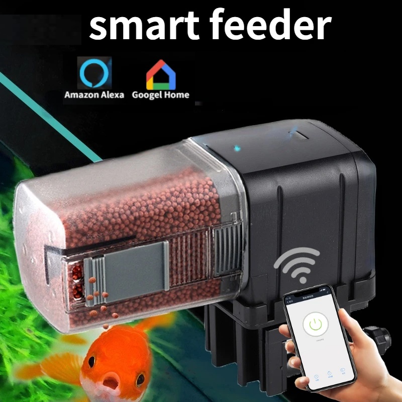 WiFi Balık Besleyici Otomatik  - Aquarium Fish Auto Feeder incelemesi ve fiyatı