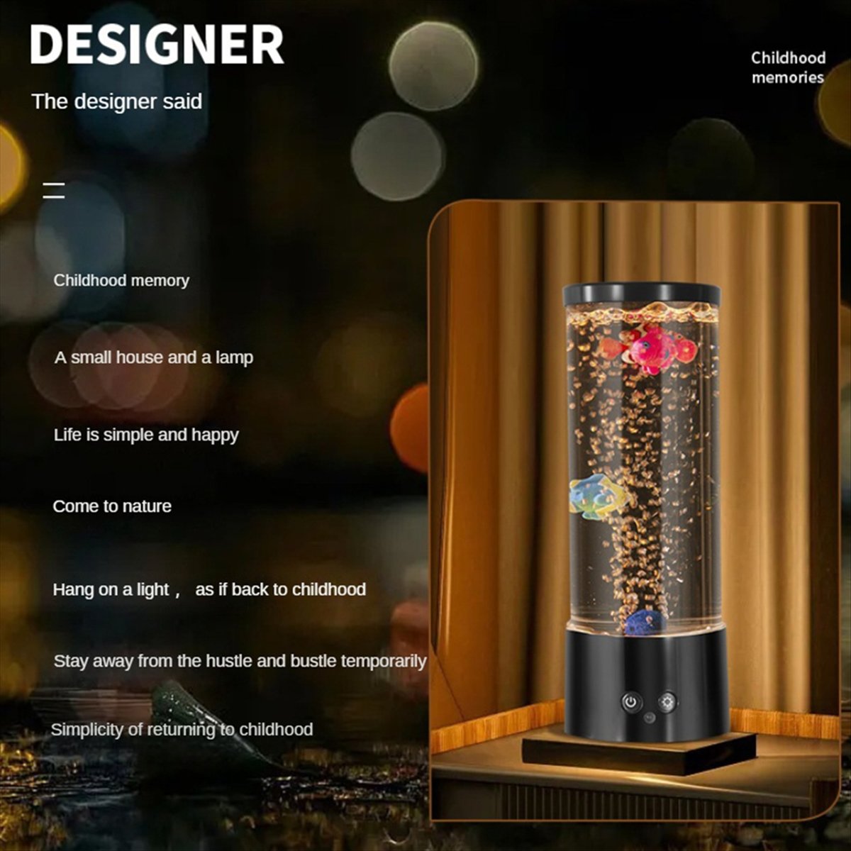 A99Z Mini RGB Kabarcık Balık L - Aquarium Fish Colour incelemesi ve fiyatı